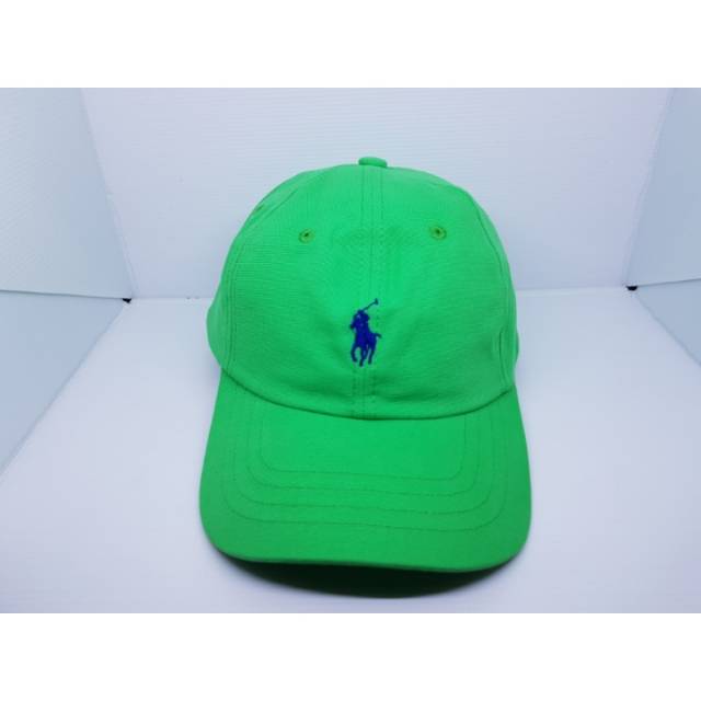 RALPH LAUREN Mũ Polo Ralph chính hãng màu xanh lá