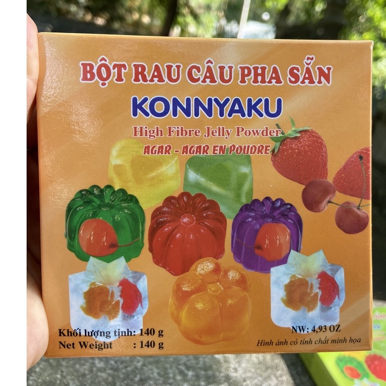THẠCH RAU CÂU PHA SẴN 3K KONNYAKU JELLY 140G
