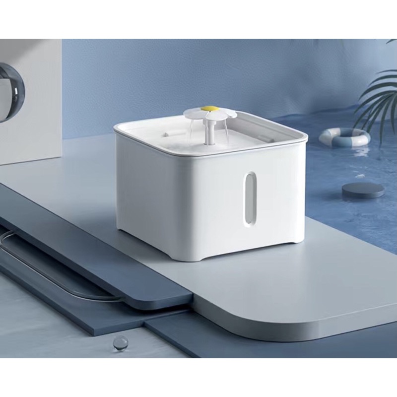 [CÓ LED]Máy Uống Nước Tự Động Cho Chó Mèo Kèm Lõi Lọc Than Hoạt Tính Máy Lọc Nước Tự  Động Dành Cho Thú Cưng