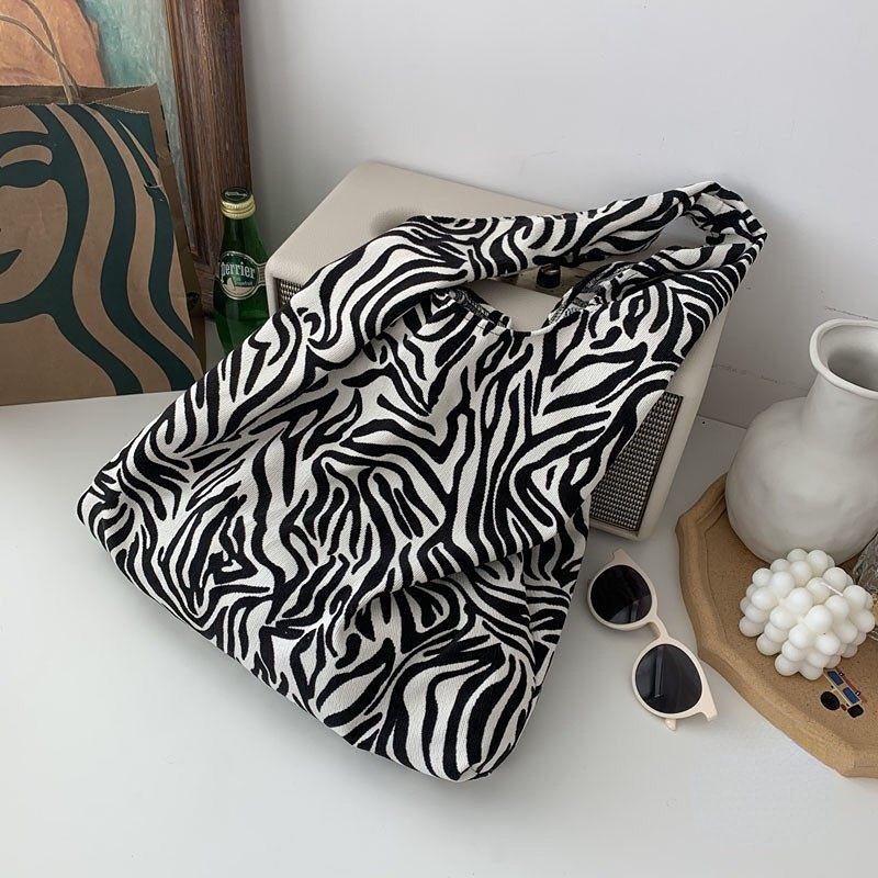 Túi Đeo Vai Cầm Tay Vải Canvas Thời Trang Cho Nữ