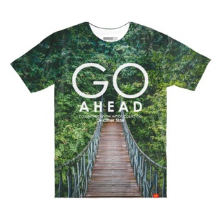 Áo phượt "go ahead" - cứ đi đi