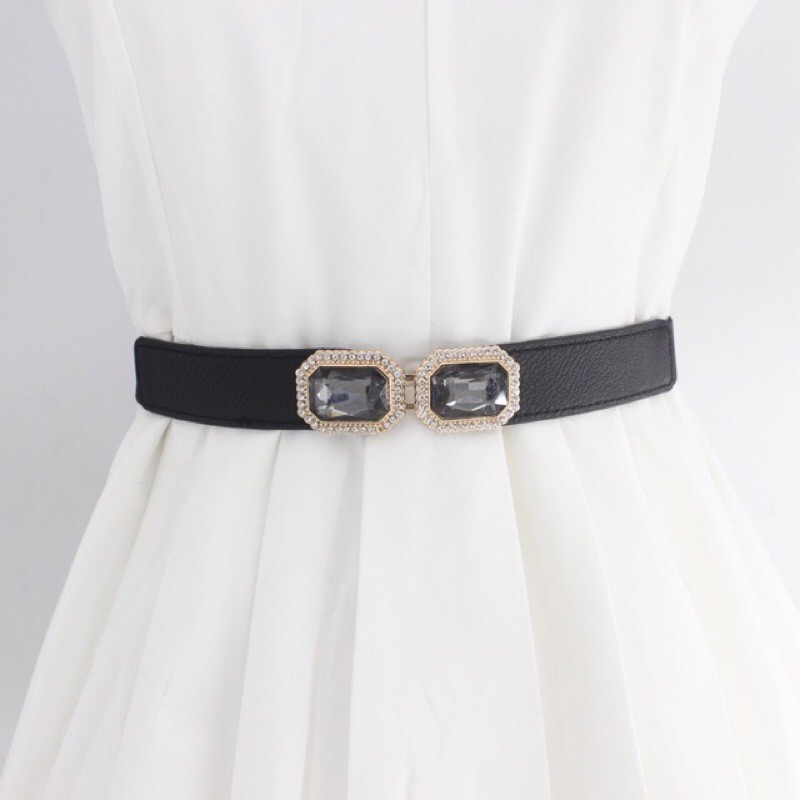 Đai chun co giãn 2 viên ngọc