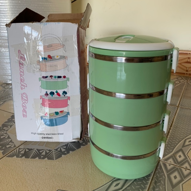 Cặp lồng inox 4 ngăn