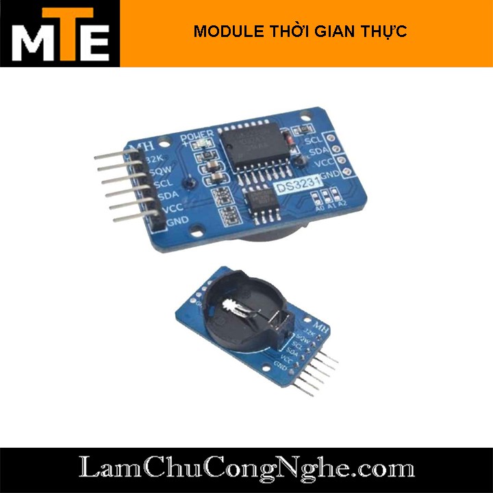 Mạch đồng hồ thời gian thực RTC DS3231 + AT24C32