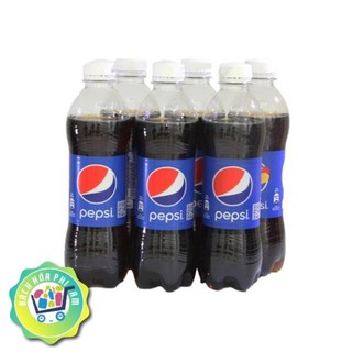 Lốc 6 chai nước ngọt có gas Pepsi (390ml)