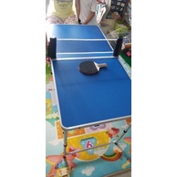 Bàn bóng bàn mini, bàn bóng bàn di dộng gấp gọn kích thước 120cmx60cm