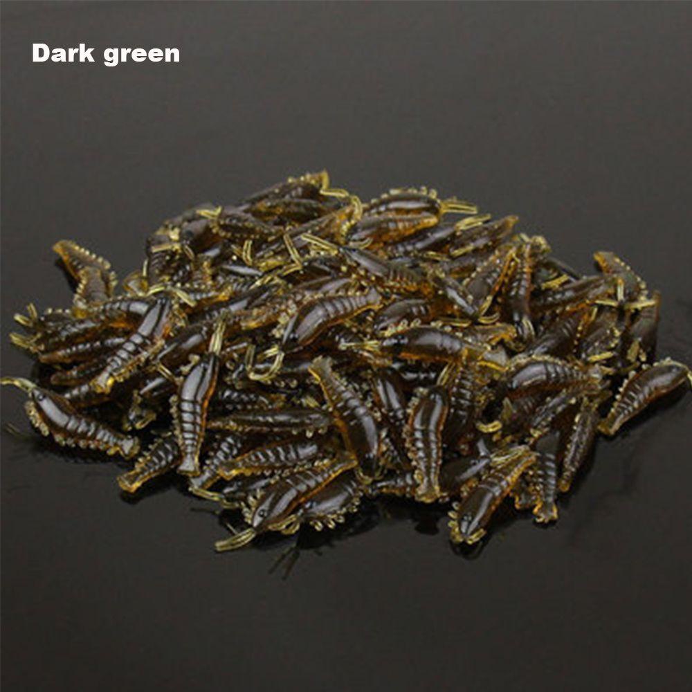 Mồi Câu Cá Silicone Hình Con Tôm Phát Quang 2.8cm