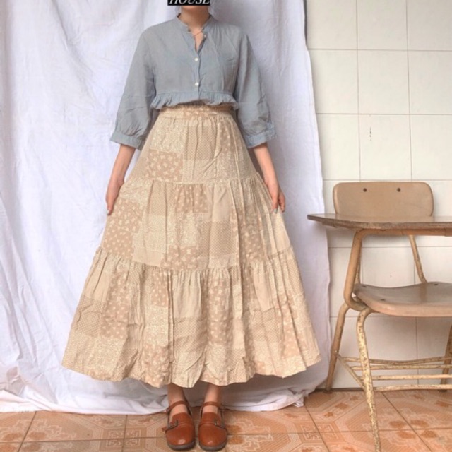 Chân váy vintage