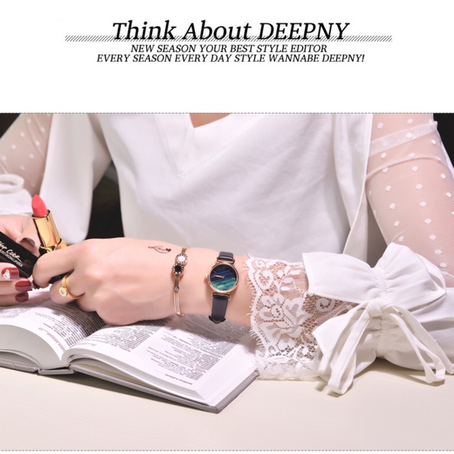 Đồng hồ nữ Naidu chính hãng dây da mặt phối màu phong cách trẻ trung năng động | BigBuy360 - bigbuy360.vn