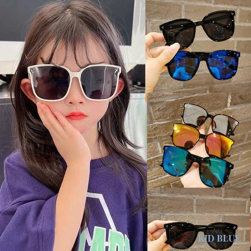 Kính Mát Chống Tia Cực Tím Thời Trang Cho Bé Trai Và Gái