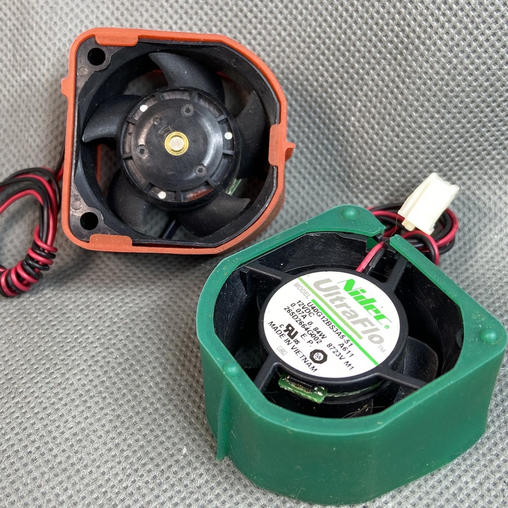 QUẠT 4 cm NIDEC ULTRAFLO, 12V 0.07A / 0.12A. Gió êm. U40G12BS3A5-51 / U40G13BS4AA5-06