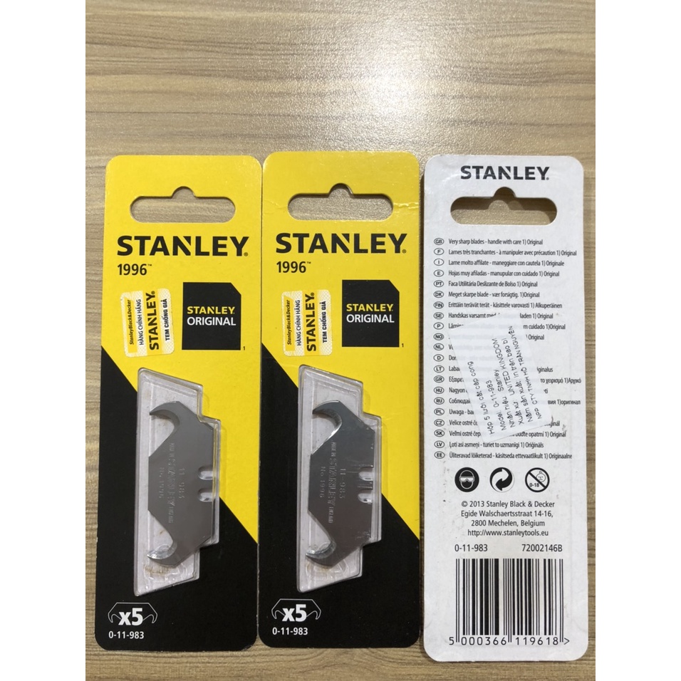 Lưỡi dao rọc cáp cong  Stanley 011983