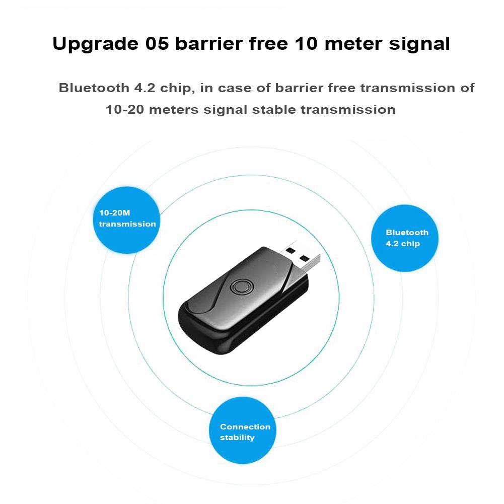 Usb Bluetooth Không Dây 4.2 Dongle - Cho PC Máy Tính