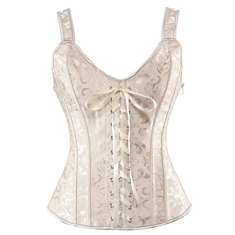 XIXI Áo corset định hình eo màu đen