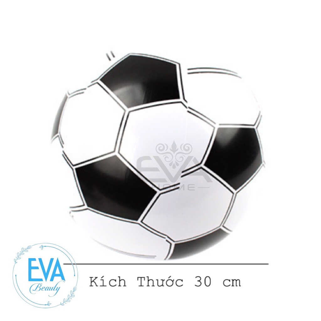 Đồ chơi Banh Bơm Hơi / Bóng Bơm Hơi Cho Trẻ Em Đá Banh Và Chơi Dưới Nước Bãi Biển 30 Cm Kèm Bơm Tay Tiện Lợi