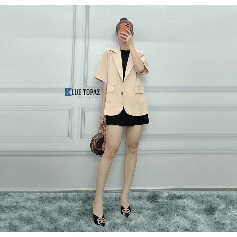 áo blazer tay ngắn 1 lớp | BigBuy360 - bigbuy360.vn
