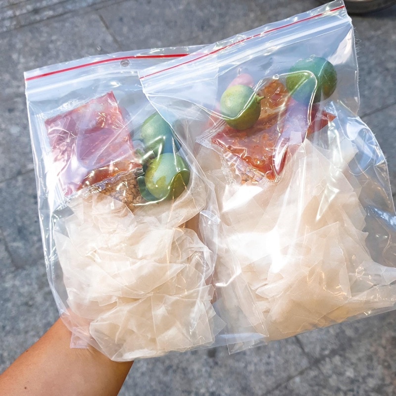 Bánh tráng phơi sương siêu cay