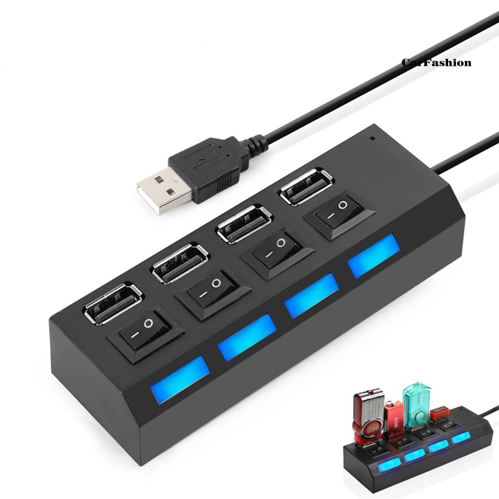Bộ Chia Chs4 Cổng Usb 2.0 Tốc Độ Cao Cho Pc Laptop