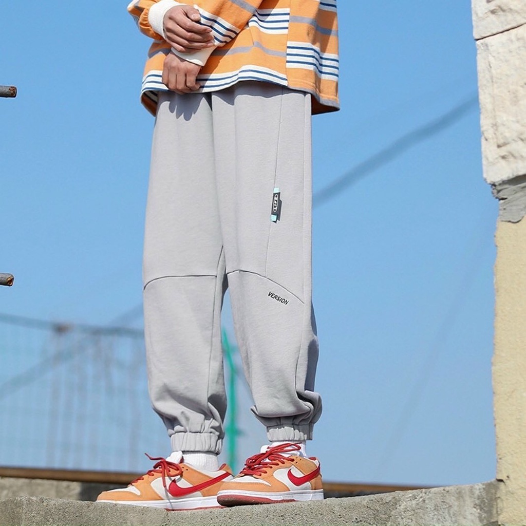 Quần Jogger nỉ MEANSTORE pants unisex basic nam nữ cạp chun ống rộng phong cách Hàn Quốc ulzzang