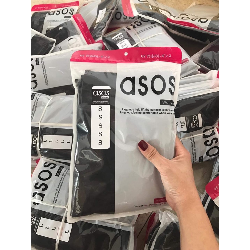 QUẦN LEGGING NÂNG MÔNG ASOS TÚI ZIP Tanii Clothing