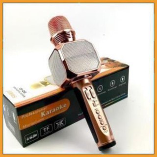 [GIÁ SẬP SÀN] Micro Bluetooth Hát Karaoke Không Dây SD10 Đa Năng chỉnh giọng ghi âm tích hợp kèm loa - hàng chính hãng