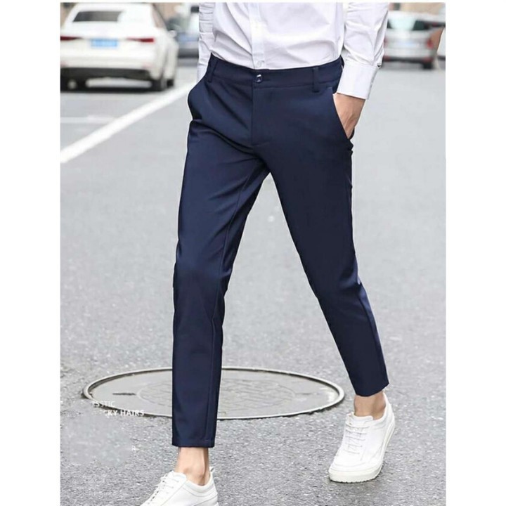 Quần tây nam hàn quốc dáng ôm co giãn, khồng xù và không nhăn | BigBuy360 - bigbuy360.vn