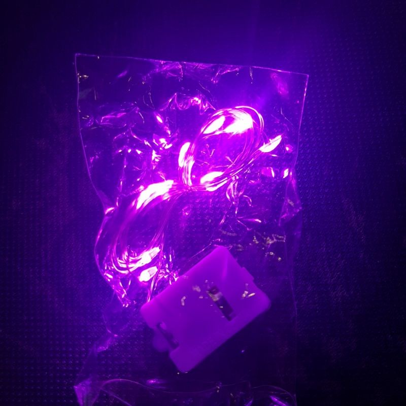 Đèn led đom đóm kèm sẵn 3 pin 1m, 2m và 3m.