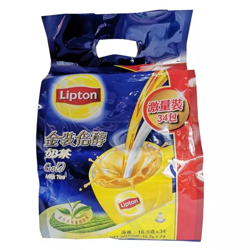 [ORDER 1-2TUẦN] Trà sữa Lipton Gold Đài Loan 34gói*16,5g