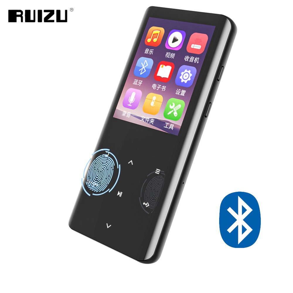 [HÀNG CHÍNH HÃNG] MÁY NGHE NHẠC XEM PHIM MÀN HÌNH CẢM ỨNG BLUETOOTH RUIZU D18 BỘ NHỚ TRONG 32GB