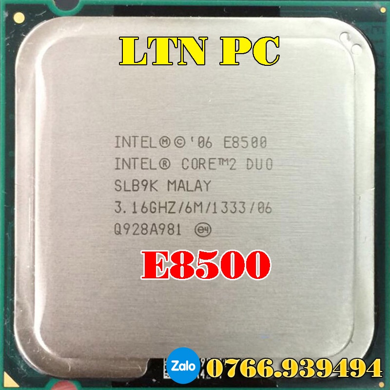 CPU chính hãng giá rẻ lắp main G31 G41 P31 P41 P43 G45... Main socket 775