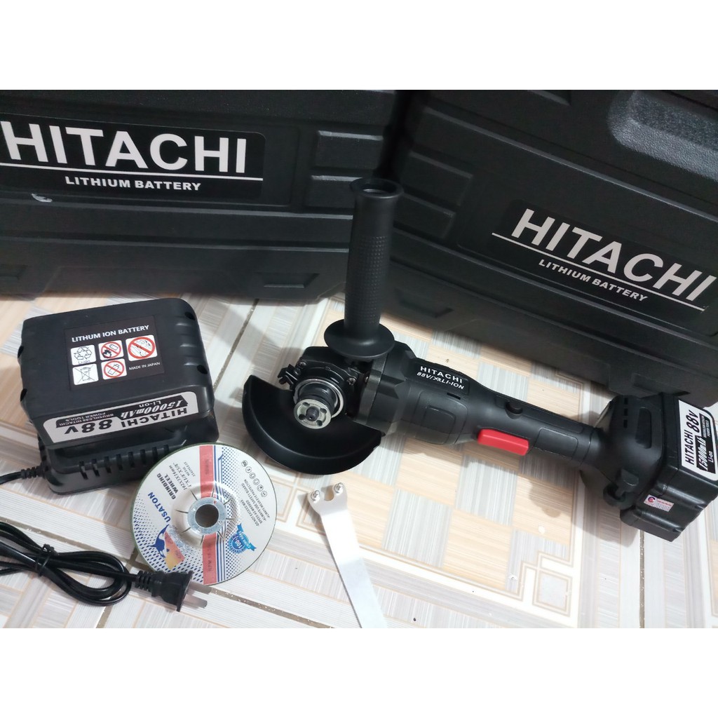 Máy mài pin Hitachi 118v không chổi than siêu khỏe