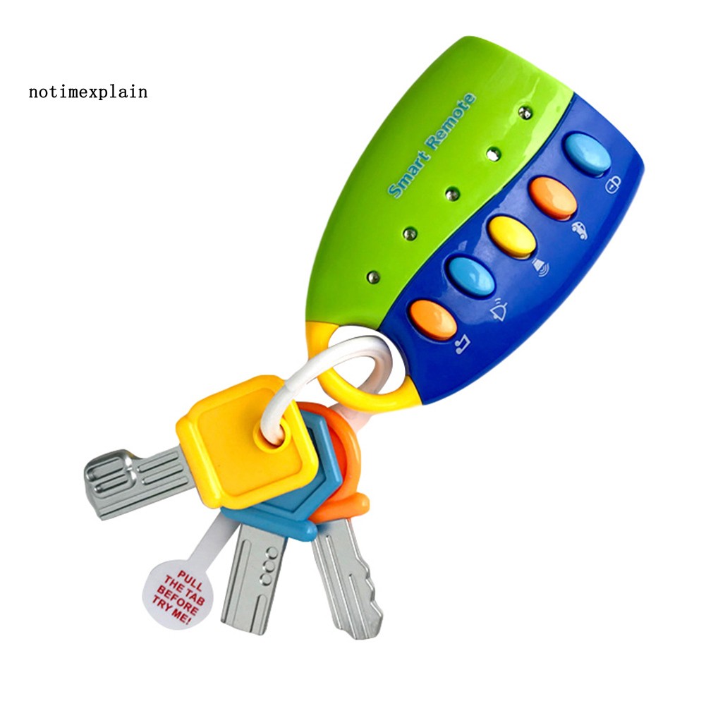 Đồ chơi chìa khoá thông minh nhiều màu có âm thanh dành cho bé