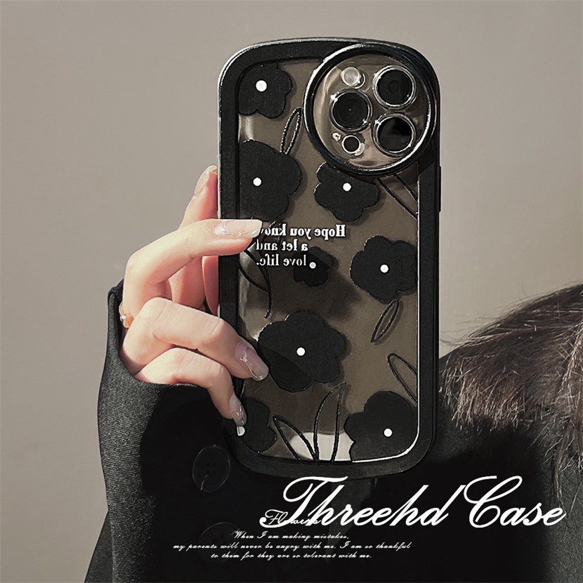 Ốp Điện Thoại Dẻo Họa Tiết Hoa Thời Trang Chống Sốc Cho iPhone 14 13 12 11 Pro Max SE2020 X XR Xs Max 7 8 Plus
