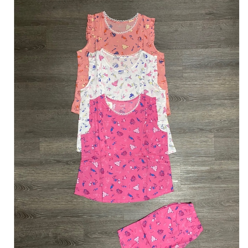 Bộ sát nách quần đùi lanh Wonner 22013