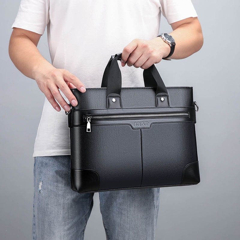 Phép thuật🎏Túi xách da đựng laptop thời trang công sở cho nam | BigBuy360 - bigbuy360.vn