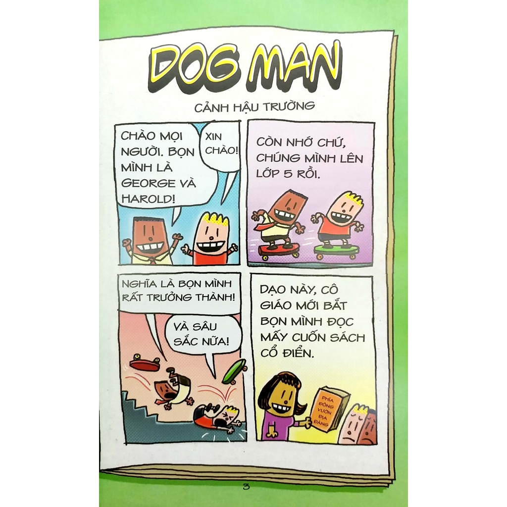 Sách - Dog Man 4 - Dog Man và nhóc mèo