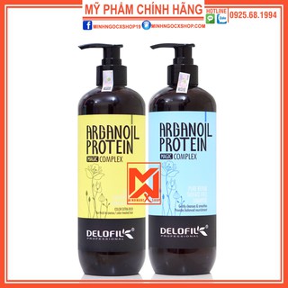 DELOFIL DẦU GỘI XẢ PHỤC HỒI DƯỠNG ẨM DELOFIL 500ML CHÍNH HÃNG