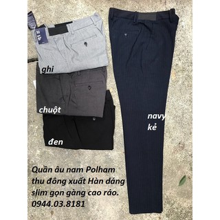 Quần âu nam Polham thu đông