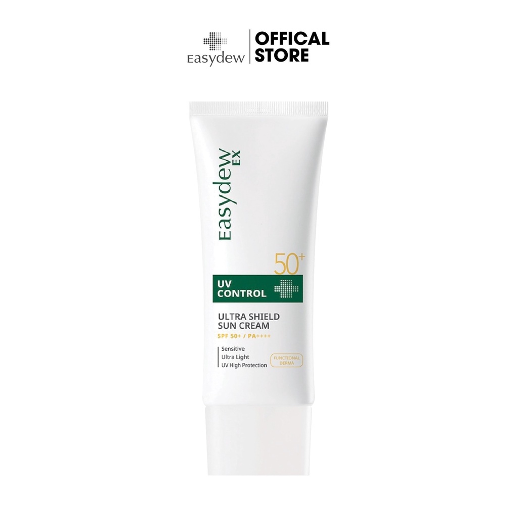 Kem chống nắng phục hồi dành cho mọi loại da Easydew Ex UV Control Ultra Shield Sun Cream SPF50+ 50ml
