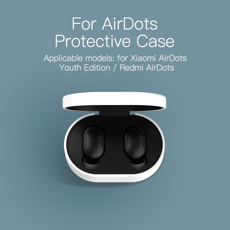 Vỏ silicon KUULAA bọc hộp sạc tai nghe Airdots cho Xiaomi Redmi