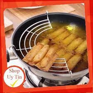 vỉ gác chảo bớt dầu mỡ