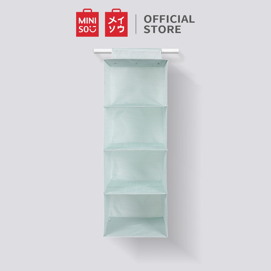 [Mã LIFECPMALL giảm 12% đơn 250K] Kệ đựng quần áo Miniso 4 tầng Terylene Series