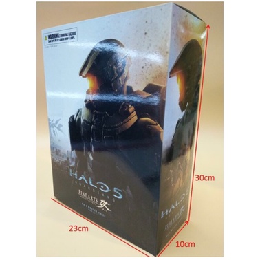 Mô hình nhân vật Halo 5 Play Arts của Guardians Master, đồ chơi chiến binh game hành động Halo5 cao 25cm cử động khớp