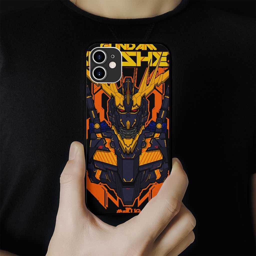 Ốp Manga robot Gundam Banshee màu sắc cho Iphone 6 7 8 Plus 11 12 13 mini Pro Max X Xr  và SAMSUNG  MANGA00290