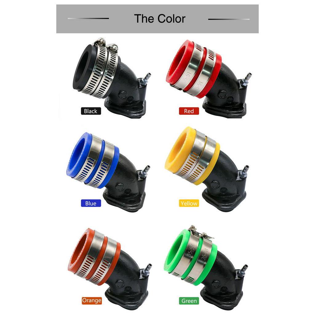 Đầu Nối Bộ Chế Hòa Khí 35mm Chuyên Dụng Cho Xe Mô Tô Yamaha BWS JOG RSZ