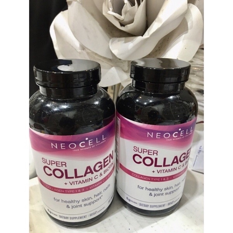 💜💁🏻‍♀️Collagen NEOCELL SUPER COLLAGEN +C +BIOTIN, 360 Viên Của Mỹ🙅🏻‍♀️💜