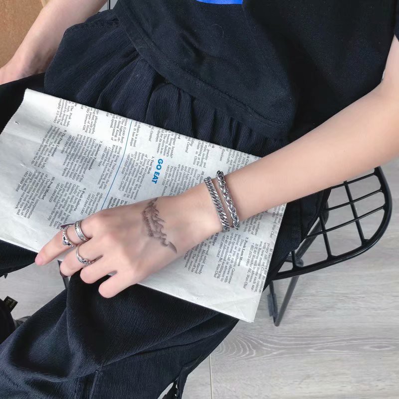 Vòng đeo tay thiết kế đơn giản phong cách Hàn Quốc hợp thời trang