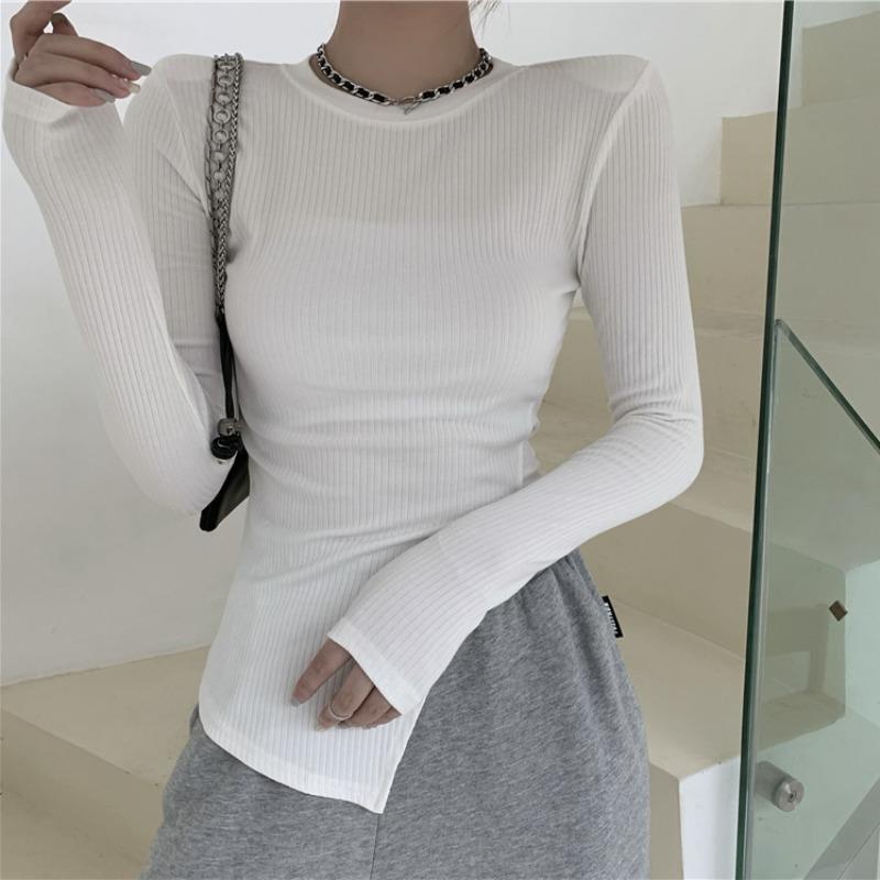 Áo thun COZOKC tay dài thời trang dành cho nữ với nhiều màu tuỳ chọn