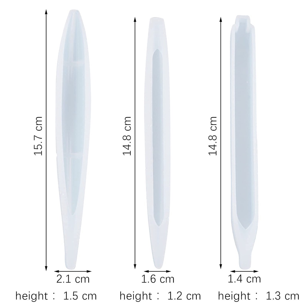 Khuôn Silicone Làm Bút Bi Epoxy Resin