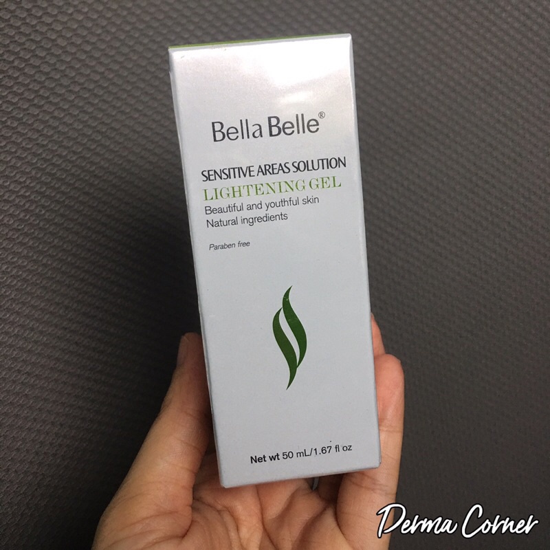 ( Bella Belle ) GEL DƯỠNG TRẮNG DA MỜ THÂM SẠM VÙNG NHẠY CẢM BELLA BELLE SENSITIVE AREAS LIGHTENING GEL 50ml